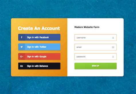 30 Best CSS Registration Form Templates 2024 Begindot