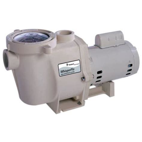 Pentair 011772 Whisperflo High Performance Standard Efficiency Single Speed Up Rated Pool Pump