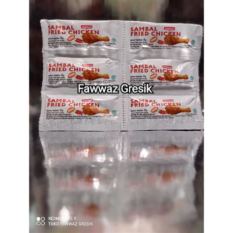 Jual Sambal Fried Chicken Pedas Indofood 24 X 8 Gr Sachet Shopee Indonesia