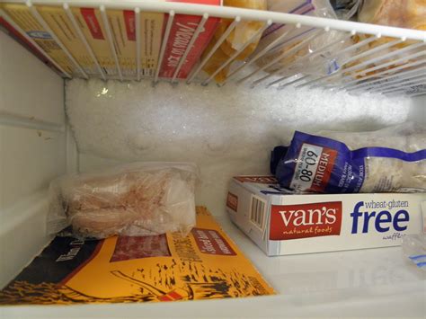 Wishing For A Frost Free Fridge Right About Now