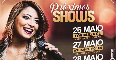 RONIEVENTOS O Blog do Ronivon Confira os Próximos Shows da Cantora