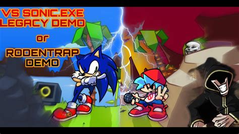 SONIC LEGACY IS HERE Friday Night Funkin RodentRap Demo YouTube