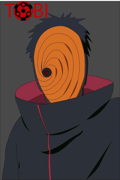 How To Draw Tobi Akatsuki