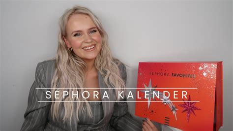 ÖPPNAR SEPHORA FAVORITES KALENDER YouTube