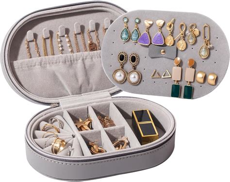 Amazon Procase Travel Jewelry Organizer Box Small Jewelry