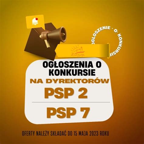 Konkursy Na Stanowiska Dyrektor W W Psp I W Psp Urz D Miasta Aga