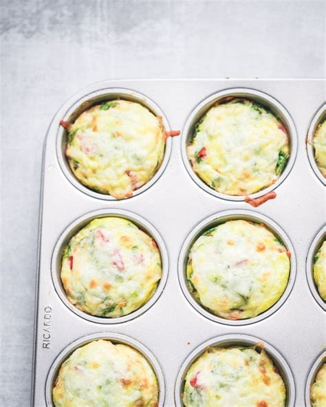 Healthy Breakfast Egg Muffins One Clever Chef