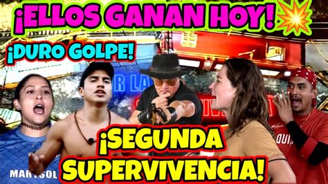 AVANCE CAP 76 ELLOS GANAN HOY SEGUNDA SUPERVIVENCIA EXATLÓN ALL