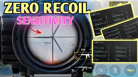 Bgmi Zero Recoil Sensitivity Best Sensitivity For Gyro Player Laser