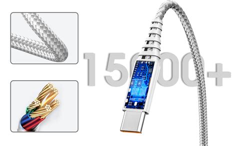 120W Turbo Charge Cable USB Tipo C Para Xiaomi 13 Lite 13 13 Pro 12T 12