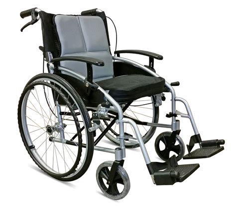 Z Tec Dlite Self Propelled Wheelchair With Attendant Handbrakes