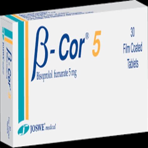 B Cor Bisoprolol Fumarate Mg Tablets Tablets Asset Pharmacy