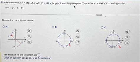 Solved Sketch The Curve F X Y C Together With F And The Chegg