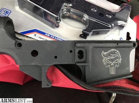 Armslist For Sale Stripped Lowers Trump Punisher And Don’t Tread On Me