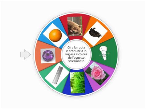 Ruota Dei Colori Secondari INGLESE Random Wheel