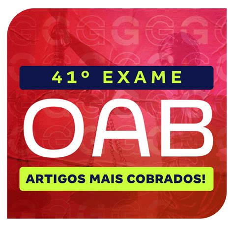 Fase Do Exame Oab Artigos Mais Cobrados