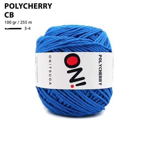 Lady Shop Benang Rajut Polyester Polycherry Onitsuga Benang Rajut