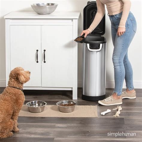 simplehuman Pet Food Can Multisize Bpa-free Food Storage Container in the Food Storage ...