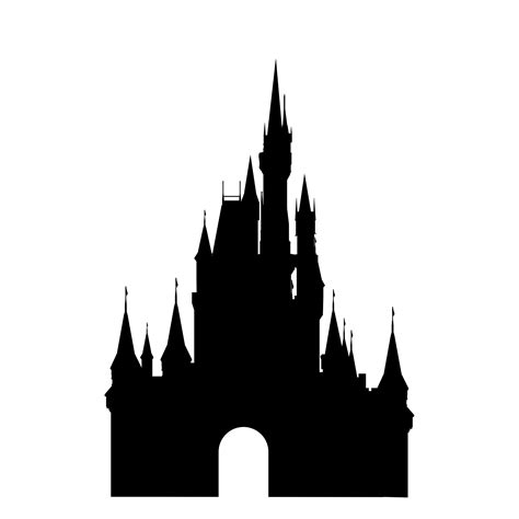 Awasome Cinderella Castle Silhouette Svg Ideas