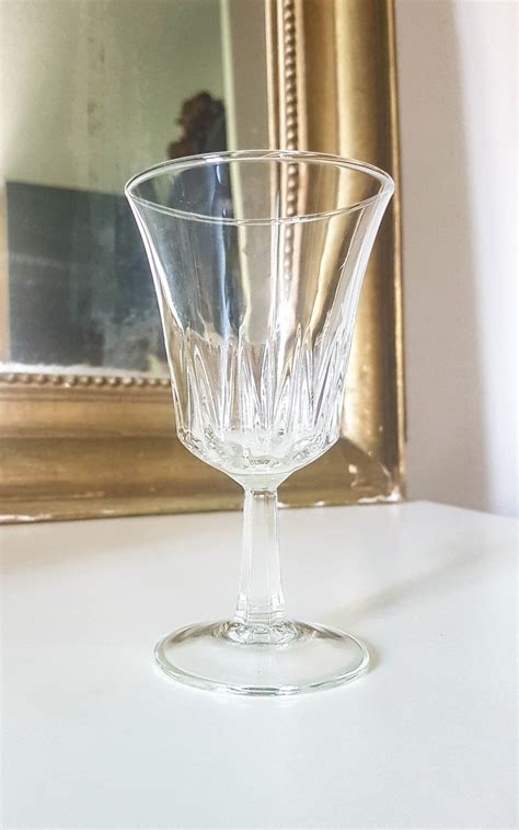 4 Verres vintages Cristal d Arques modèle Régence Etsy France