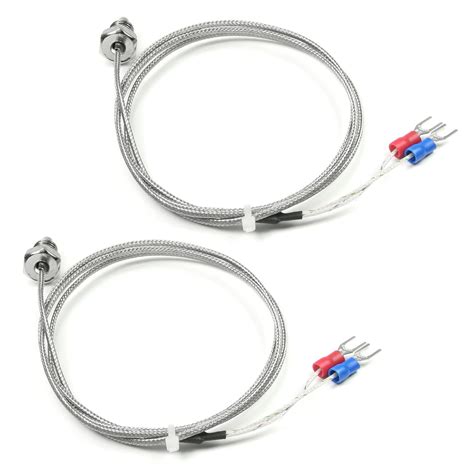 Othmro 2Pcs WRN 31 K Type Thermocouple Temperature Sensors 0 8001 5