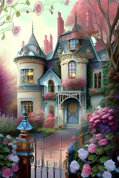 Solve Mansion with turrets jigsaw puzzle online with 77 pieces