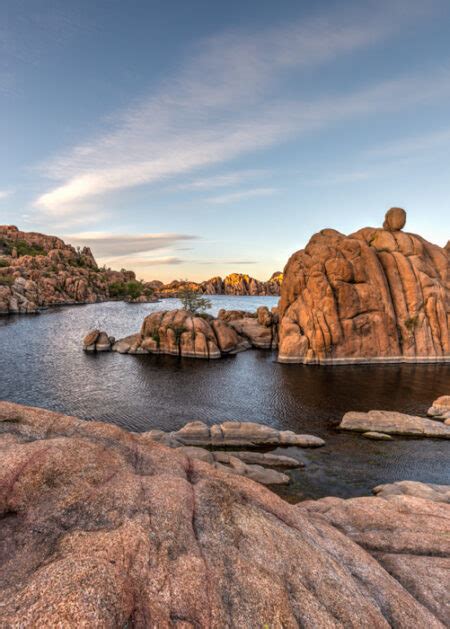 Granite Dells At Watson Lake Near Prescott Az Spectacular