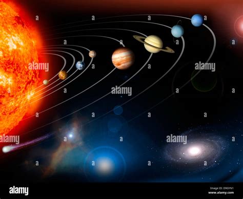 The solar system fotografías e imágenes de alta resolución Alamy