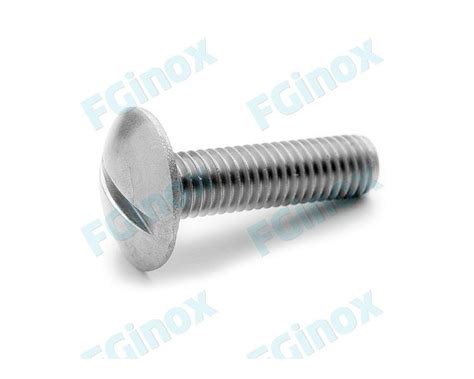 Vis à métaux tête ronde large fendue Poelier NFE 27128 inox A2 S S304