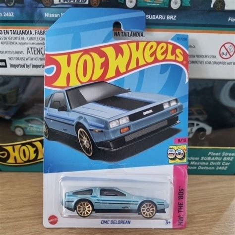 V Hot Wheels Dmc Delorean Light Blue Shopee Malaysia