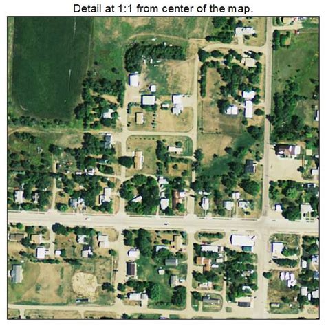 Aerial Photography Map Of St Lawrence Sd South Dakota