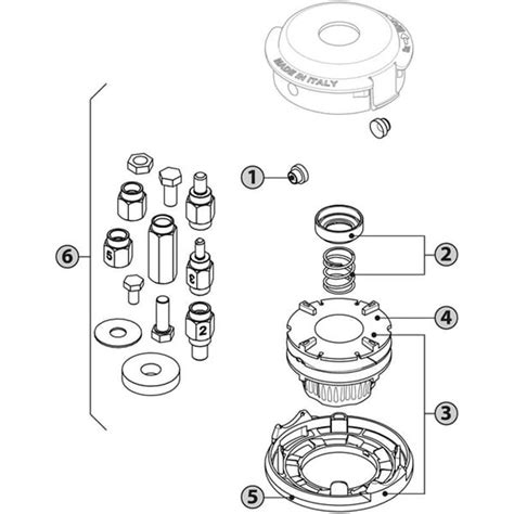 50719067 Tecomec Głowica Tnąca Tapngo „el109 Easyload 109 Mm Z