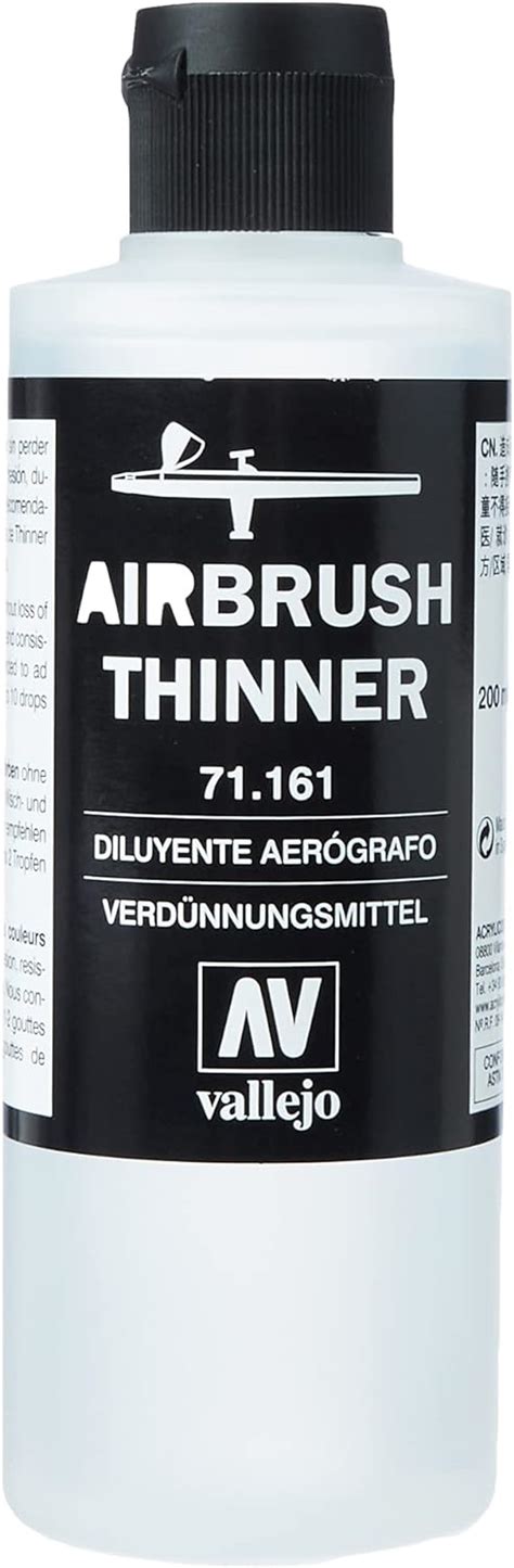 Amazon Vallejo Airbrush Thinner 200ml Paint Everything Else