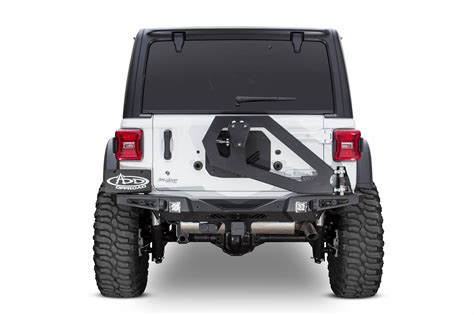 Add Offroad T96912na01na Stealth Fighter Tire Carrier For 18 20 Jeep Wrangler Jl Quadratec