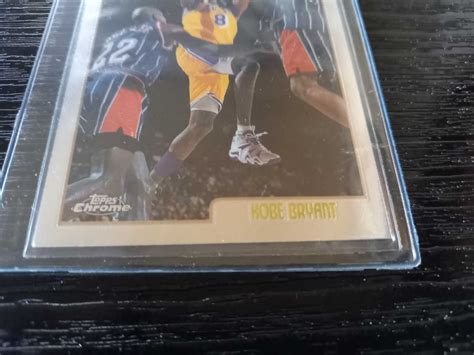 Kobe Bryant Topps Chrome Un Sommelier