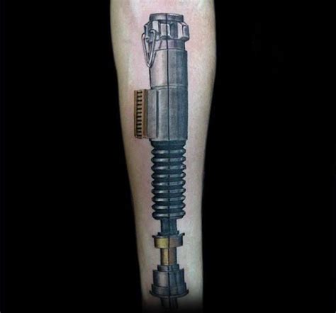 Star Wars Lightsaber Tattoo Designs For Men Guide