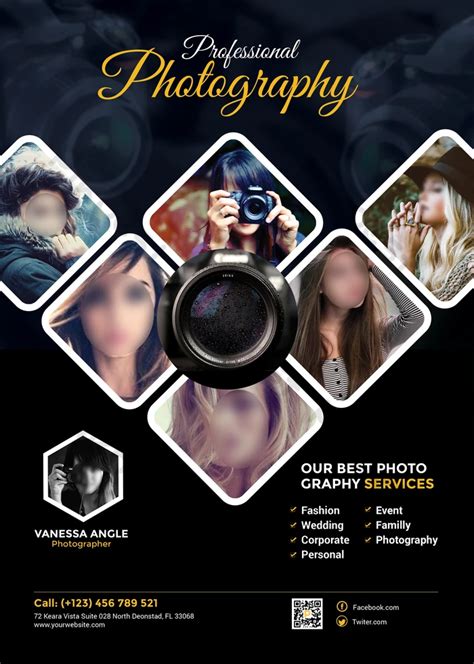 150000 Photography Flyer Images Photography Flyer Stock Design