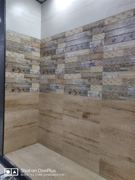 Vitrified Matt Bathroom Wall Tile Concept In X In Ft X Ft