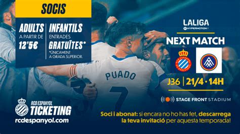 El Espanyol lanza una promoción para sus socios con un 50 de descuento