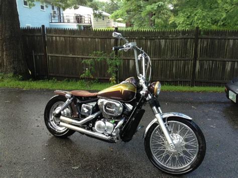 Custom Honda Shadow Spirit Bobber Vt Dc For Sale On Motos