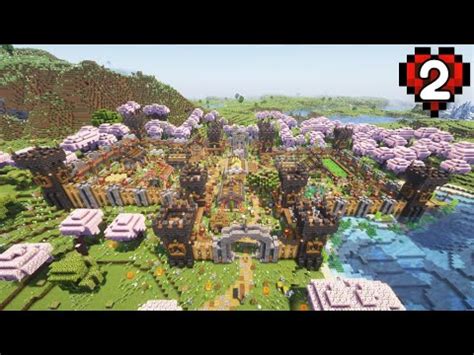 Creating A Massive Custom Village In Hardcore Minecraft