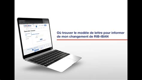 O Trouver Le Mod Le De Lettre Pour Informer Mon Changement De Rib Iban