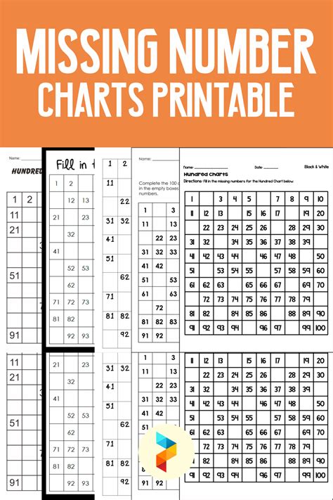 10 Best Missing Number Charts Printable Pdf For Free At Printablee