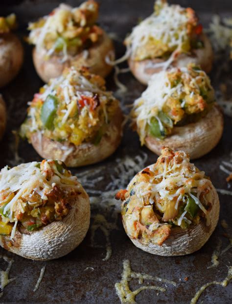 Italian Stuffed Mushrooms Julias Cuisine