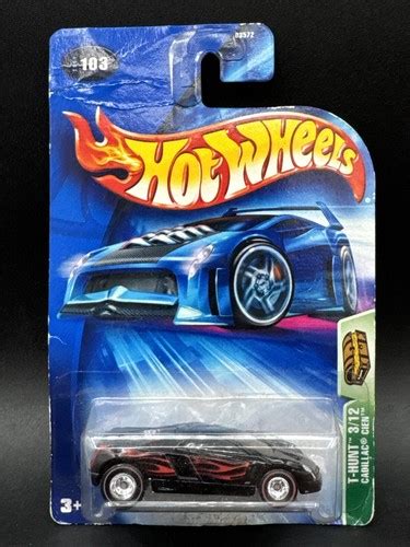 2004 Hot Wheels Treasure Hunt BLACK CADILLAC CIEN Super Fast Ship Non