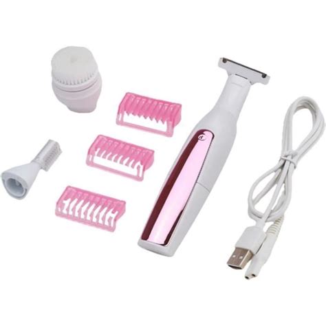 Rasoir Rechargeable Tondeuse Faciale Électrique Rasoir Électrique Femme Tondeuse Bikini