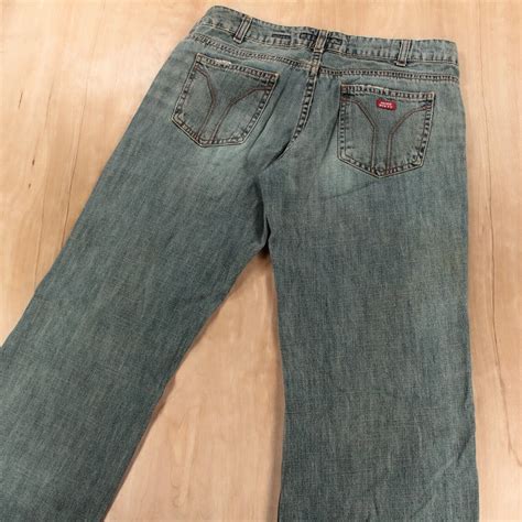 Vtg S Y K Miss Sixty New Tommy Low Rise Flare Denim Gem