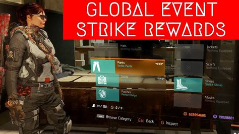 The Division Global Event Strike Rewards Youtube