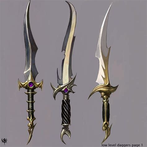 Image Dark Elf Dagger Concept Art 1 Warhammer Wiki Fandom