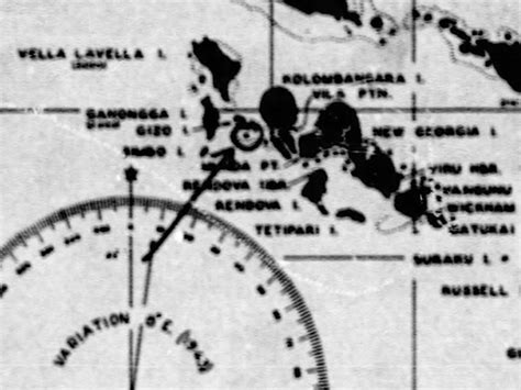 Pacific Wrecks Map Depicting The Loss Location Of B C The Worry